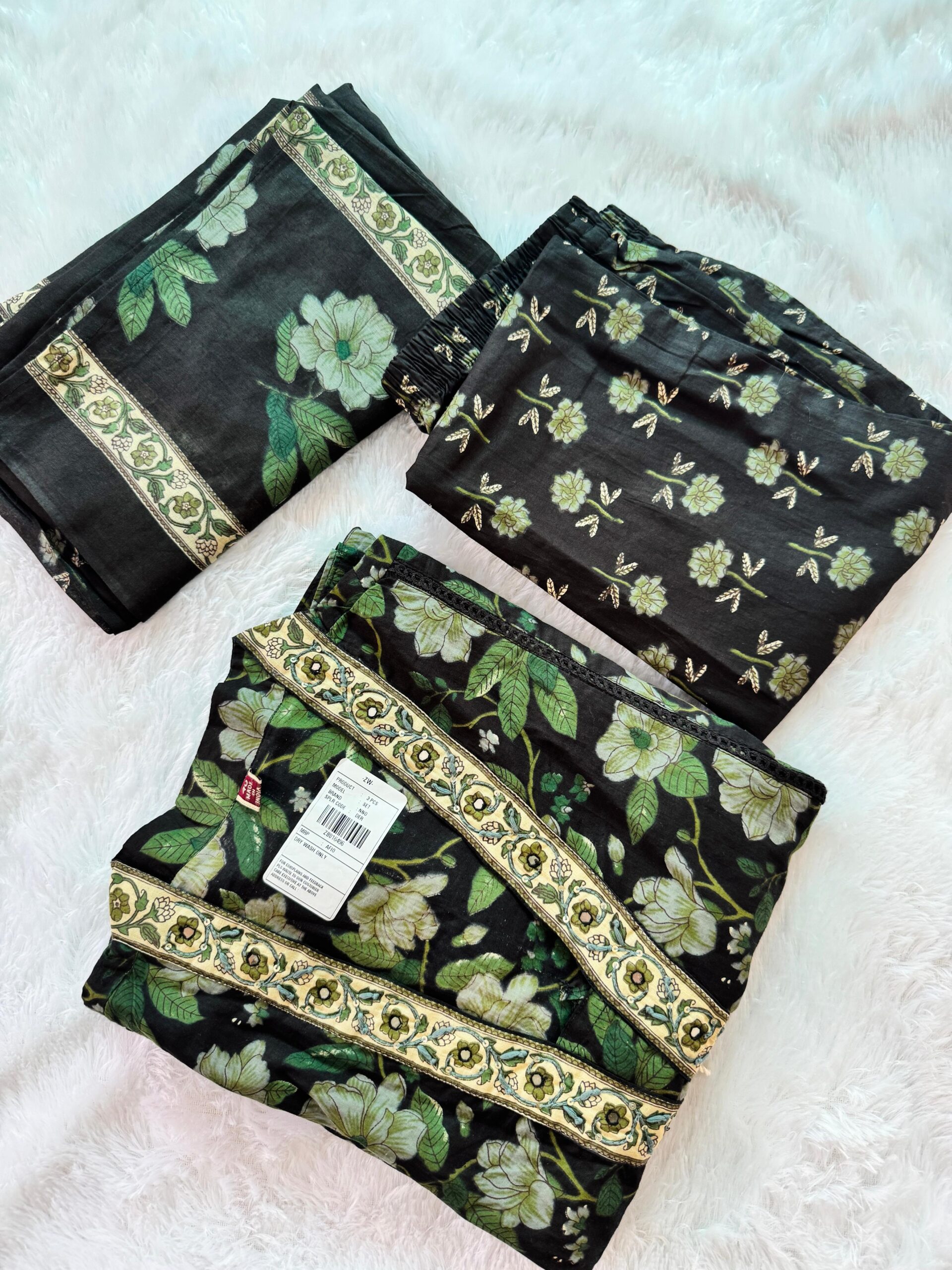 Green Kurti Set - Image 2