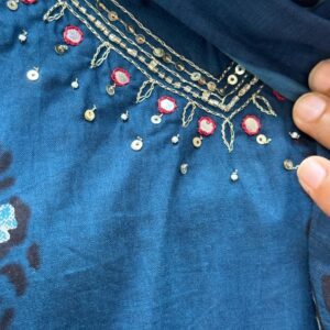 Blue Kurti Set - Image 2