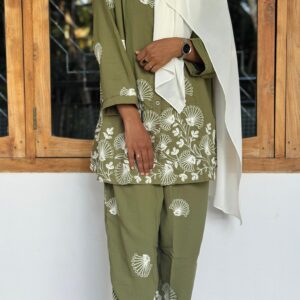 Olive Green Co ord Set - Image 2