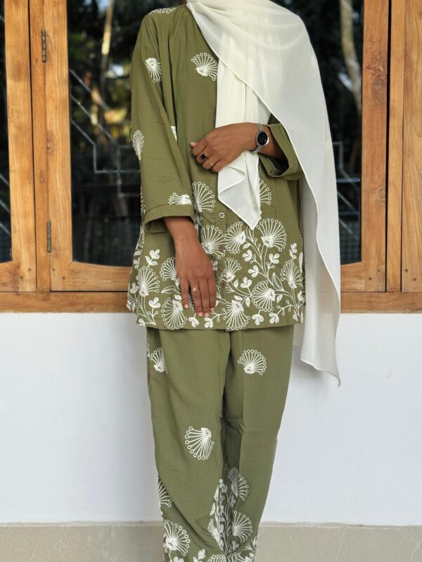 WhatsApp Image 2025-10-08 at 9.00.24 AM (1) Olive Green Co ord Set