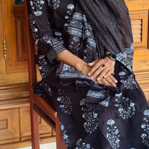 Black Kurti Set - Image 2