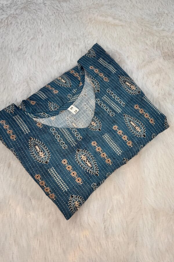 WhatsApp Image 2025-10-08 at 9.25.09 AM Peacock Blue Short Kurti