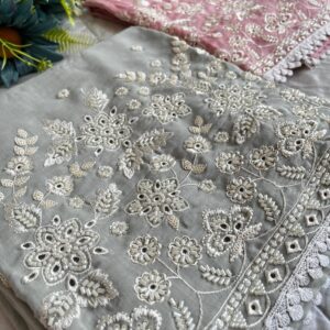 Mul Chanderi Suit - Image 2