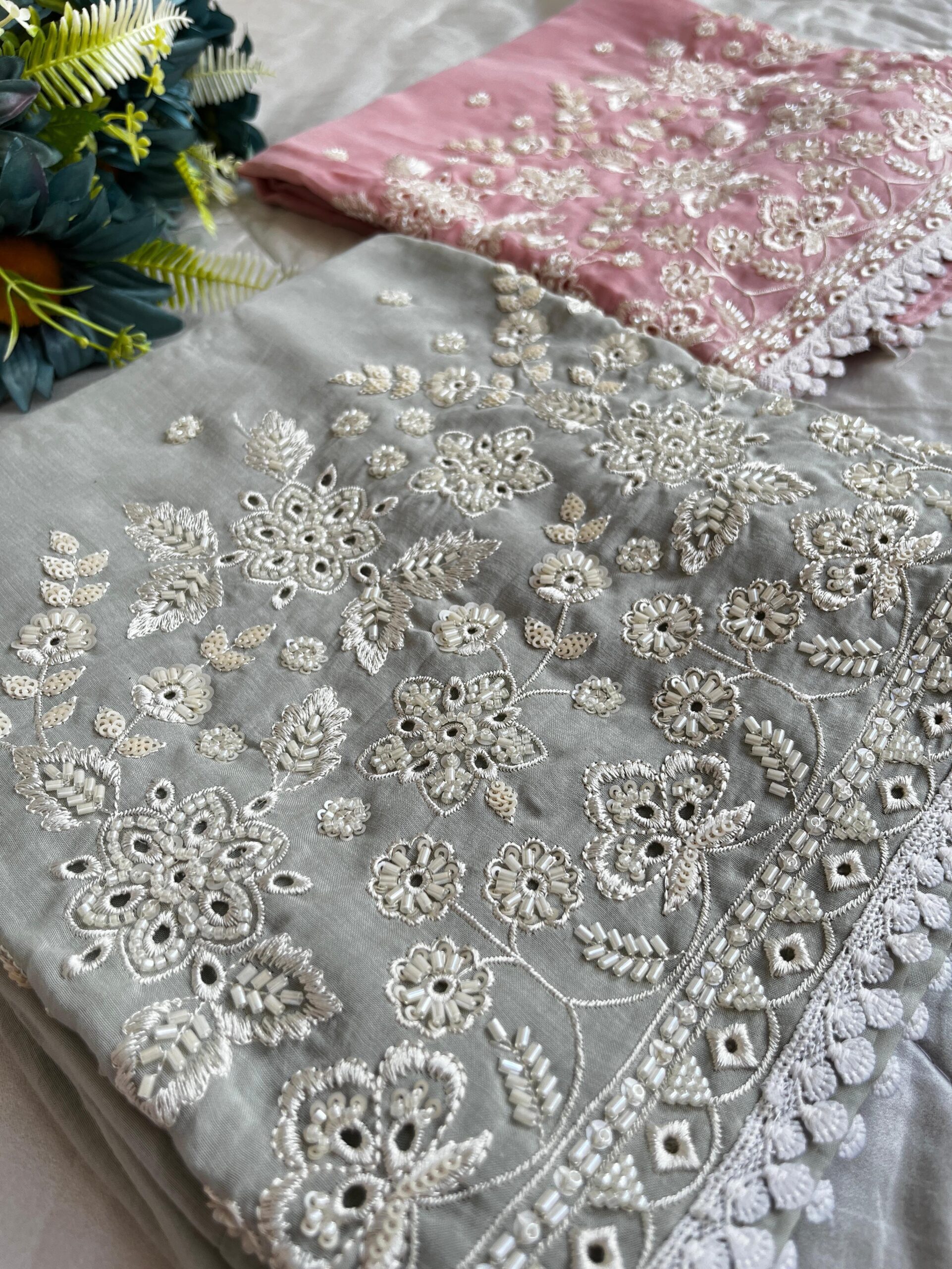 Mul Chanderi Suit - Image 2