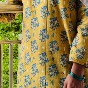Yellow Short Kurti - Image 3