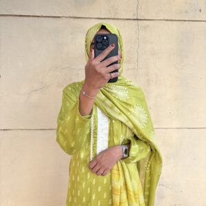 Green Kurti Set - Image 2