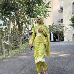 Green Kurti Set - Image 3