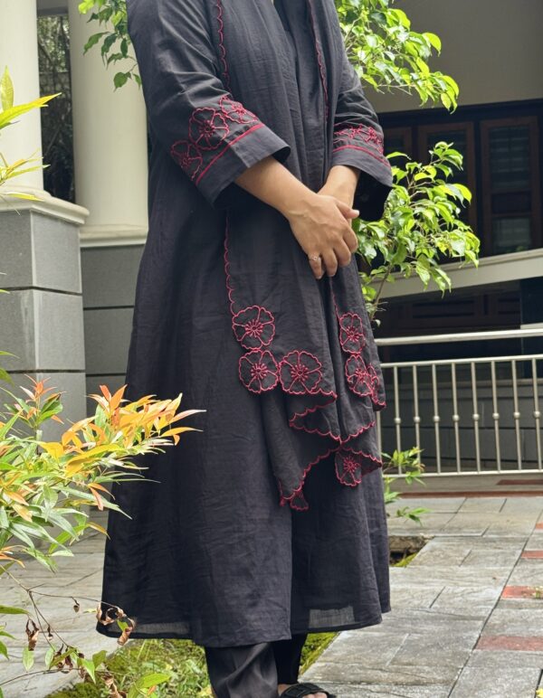 IMG_7432 Black Kurti Set