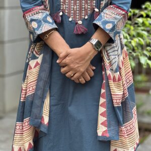 Plus Size Kurti Set