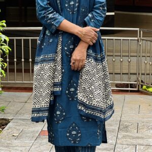 IMG_7690 Blue Kurti Set