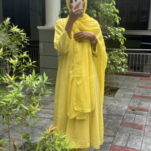 Yellow Anarkali Suit - Image 3
