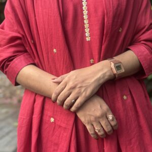 Red Handwork Suit - Image 2