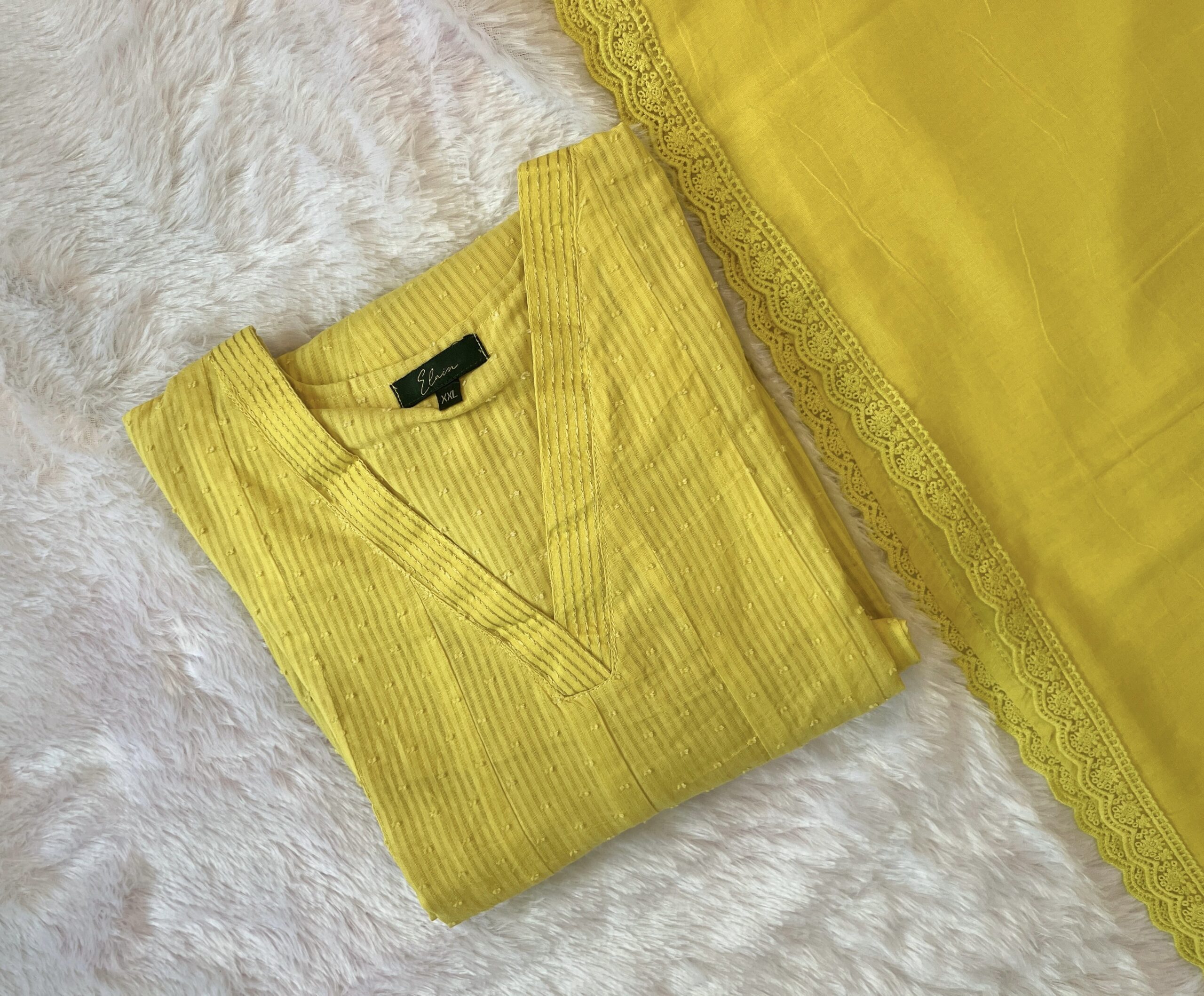 Yellow Anarkali Suit - Image 1