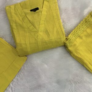 Yellow Anarkali Suit - Image 4